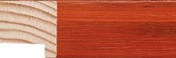 M04665 Red Bamboo Veneer Moulding from Wessex Pictures